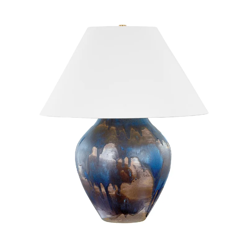 Track lighting with frosted glass shadesPleasantville Table Lamp