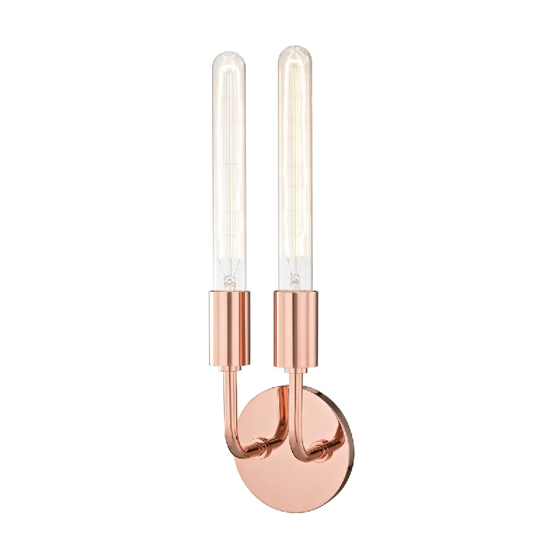 Industrial Ceiling - Mounted Lighting for Assembly PlantsAva Two Light Wall Sconce