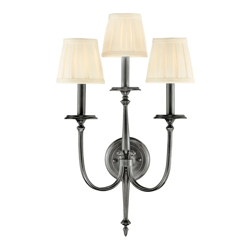 Adjustable Industrial Lighting for Flexible IlluminationJefferson Three Light Wall Sconce Adjustable Industrial Lighting for Flexible IlluminationJefferson Three Light Wall Sconce