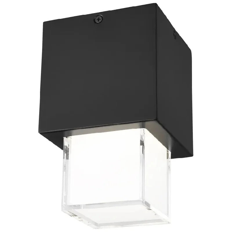 Track lighting with a minimalist track designLeagan LED Flush Mount