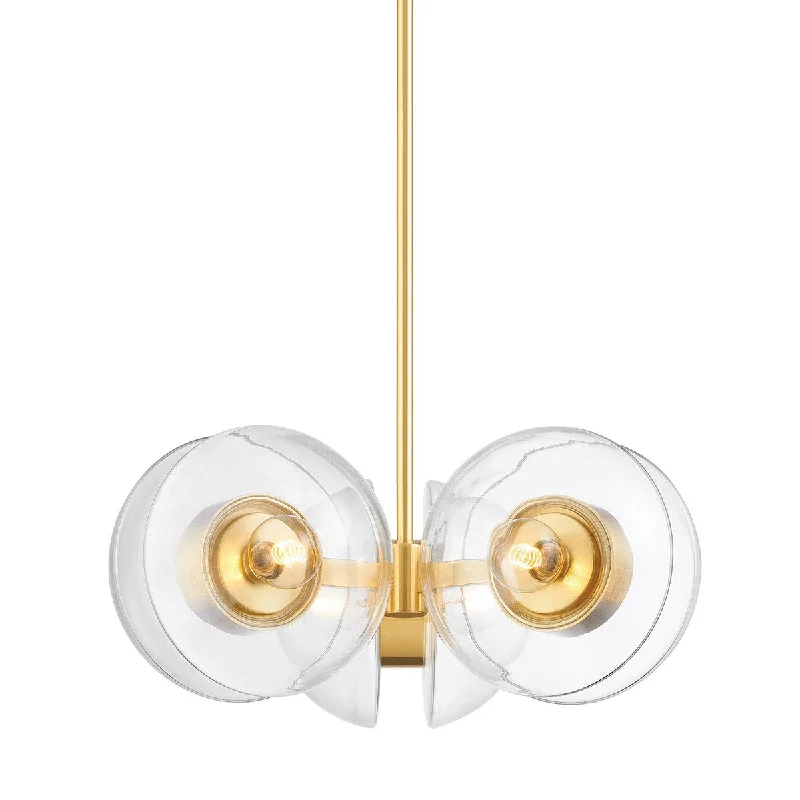 Industrial Lighting for Automotive Manufacturing PlantsKert Six Light Chandelier