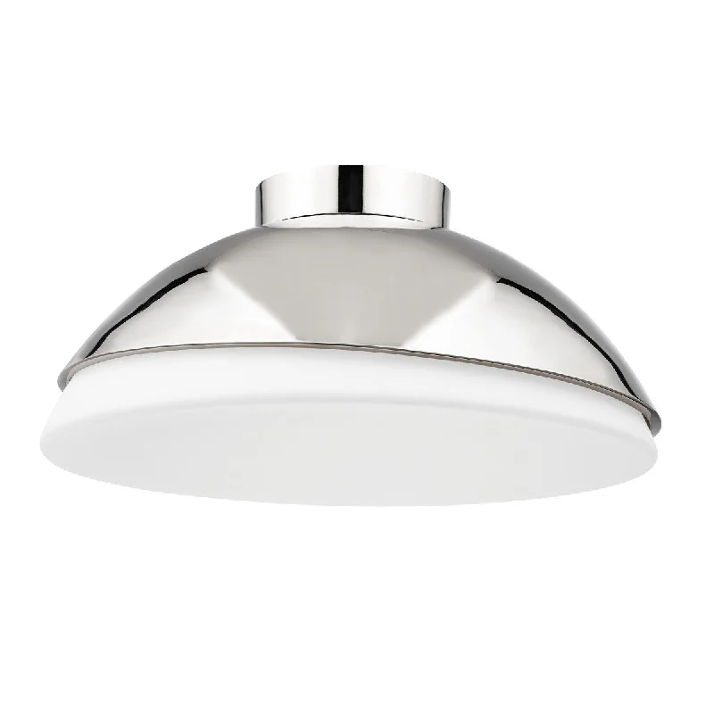 Industrial Exit Sign Lighting for Quick EvacuationMorse Three Light Flush Mount