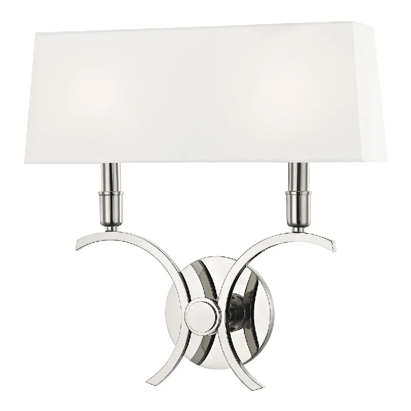 Low - Bay Industrial Lighting Fixtures for Small FactoriesGwen Two Light Wall Sconce