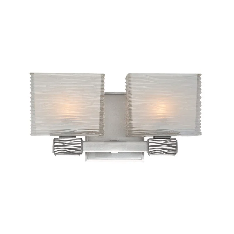 Adjustable Industrial Lighting for Flexible IlluminationHartsdale Two Light Bath Bracket