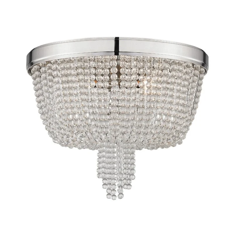 Industrial Emergency Lighting for Safety in FactoriesRoyalton Four Light Flush Mount