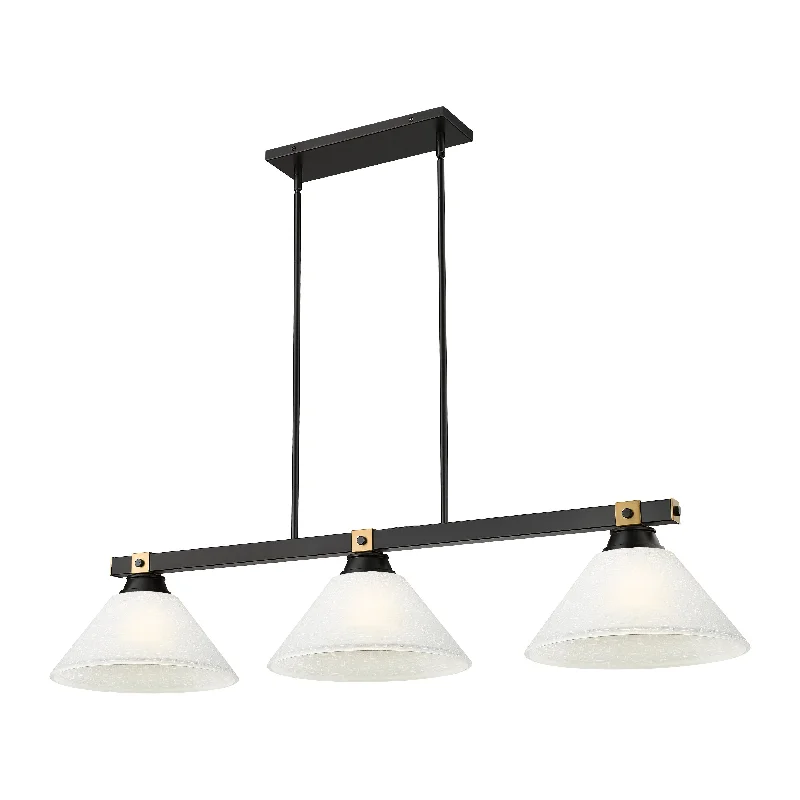 Track lighting for modernizing traditional interiorsBronte 3-Light Billiard Light