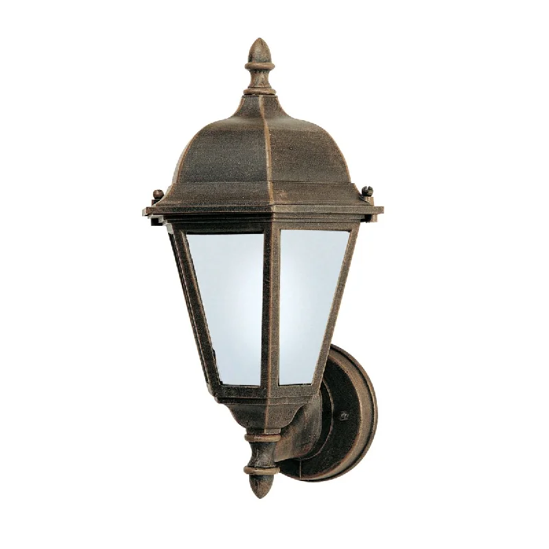 Dust - Resistant Industrial Lighting for Dirty WorkspacesWestlake LED E26 15 in. upwardLED Outdoor Wall Light 455 Lumens 3000K Bronze Finish Dust - Resistant Industrial Lighting for Dirty WorkspacesWestlake LED E26 15 in. upwardLED Outdoor Wall Light 455 Lumens 3000K Bronze Finish