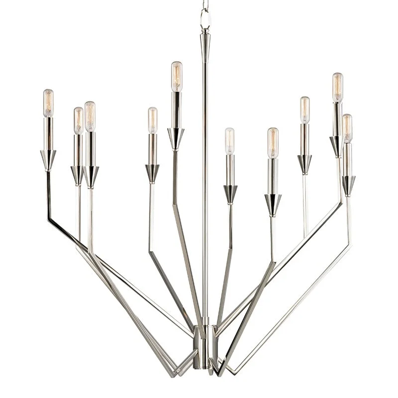 Durable Industrial Lighting for Harsh EnvironmentsArchie Ten Light Chandelier