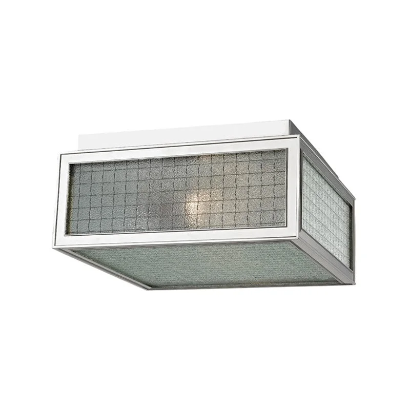 Industrial Lighting for Metal Fabrication ShopsFreemont Two Light Flush Mount
