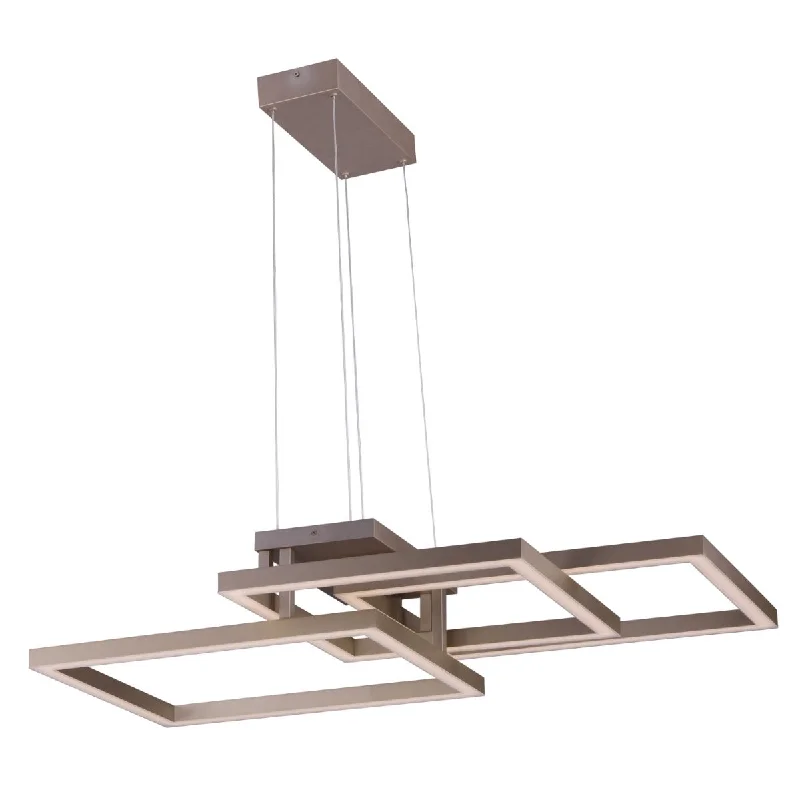 Explosion - Proof Industrial Lighting for Hazardous LocationsTraverse 36 in. LED Pendant Light Gold Finish