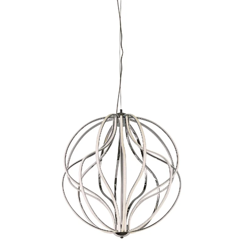 Color - Tunable Industrial Lighting for Special ApplicationsAura 24 in. LED Pendant Light Chrome finish Color - Tunable Industrial Lighting for Special ApplicationsAura 24 in. LED Pendant Light Chrome finish