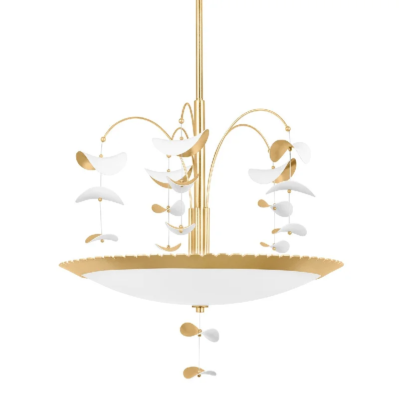 Industrial Task Lighting for Precision WorkstationsPaavo Six Light Chandelier
