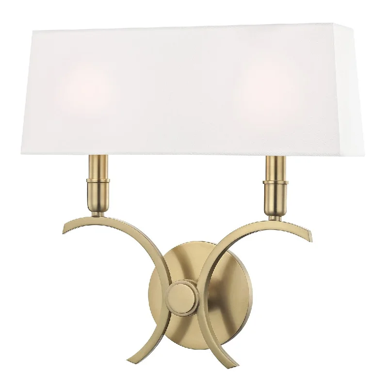 Industrial Lighting for Furniture FactoriesGwen Two Light Wall Sconce