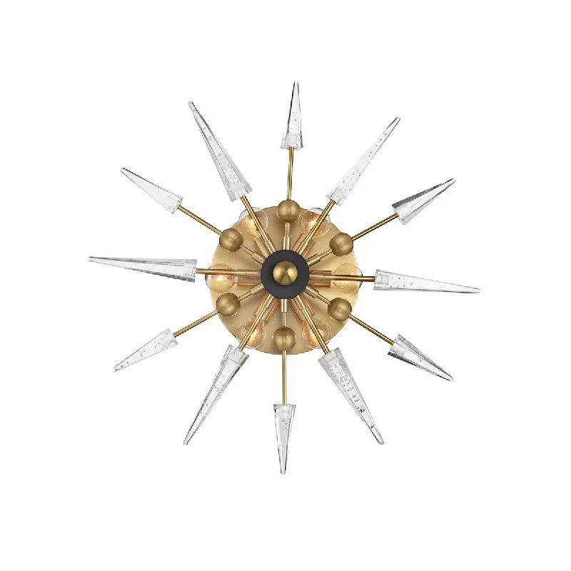 Low - Bay Industrial Lighting Fixtures for Small FactoriesSparta Six Light Wall Sconce