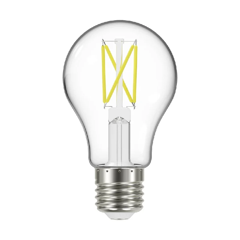 Industrial Lighting for Furniture Factories5 Watt LED A19 - Clear - Medium Base - 5000K - 90 CRI - 120 Volt -  6 Pack