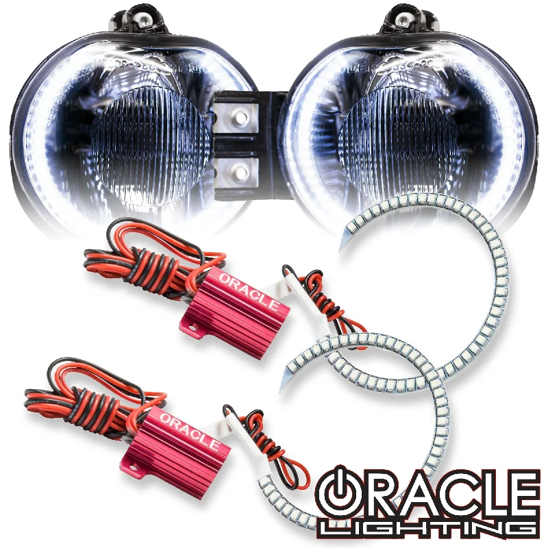 Track lighting with a decorative track designORACLE Lighting 2002-2008 Dodge Ram LED Fog Light Halo Kit