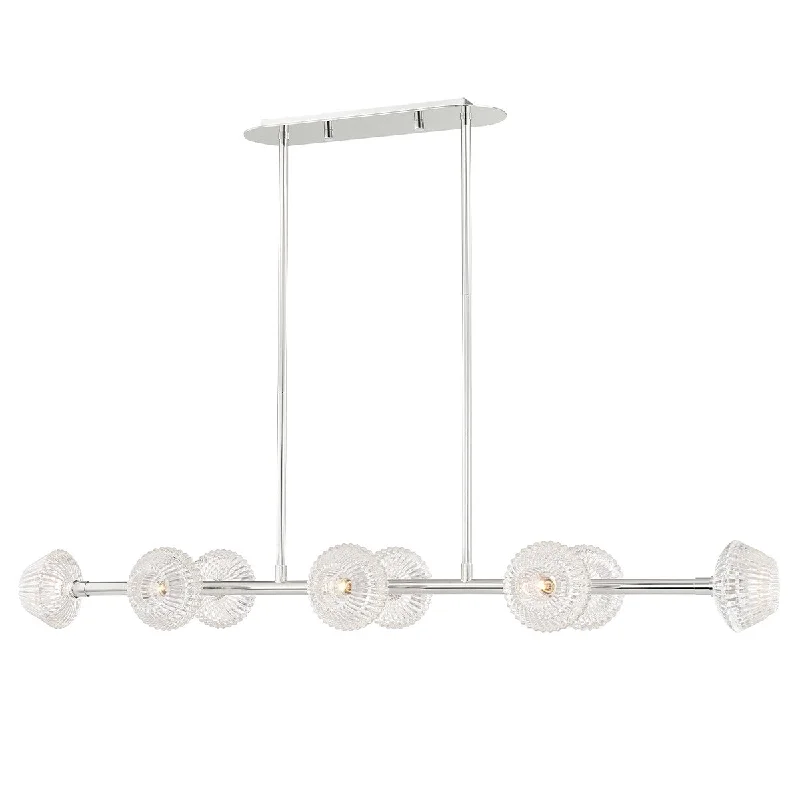 Industrial Lighting for Electronics ManufacturingBarclay Eight Light Island Pendant Industrial Lighting for Electronics ManufacturingBarclay Eight Light Island Pendant