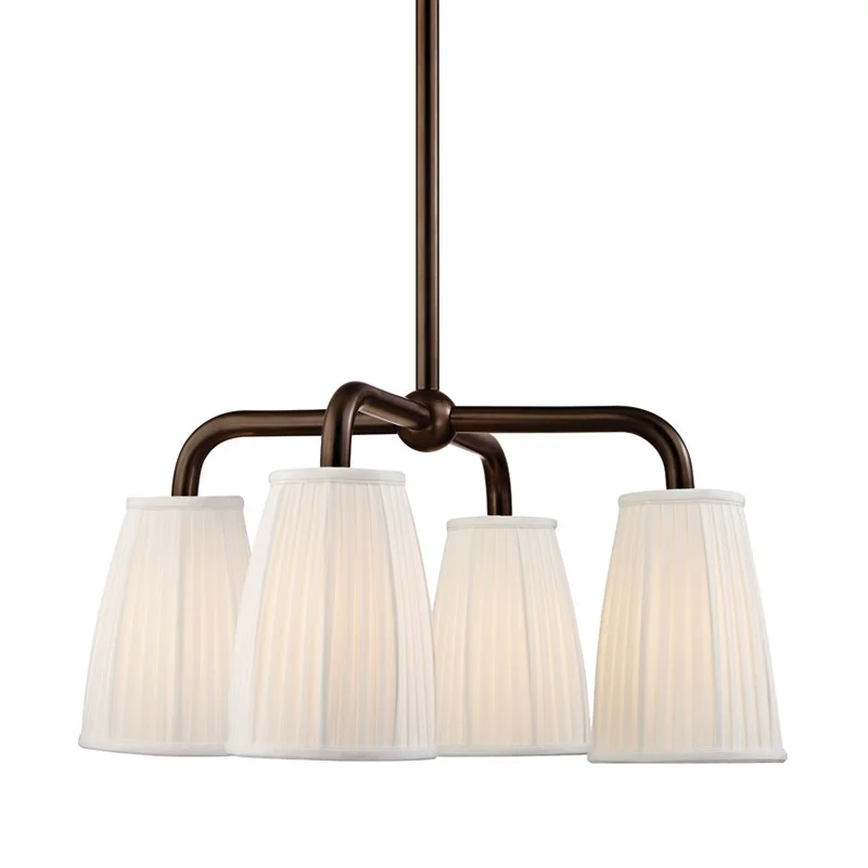 Industrial Task Lighting for Precision WorkstationsMalden Four Light Chandelier