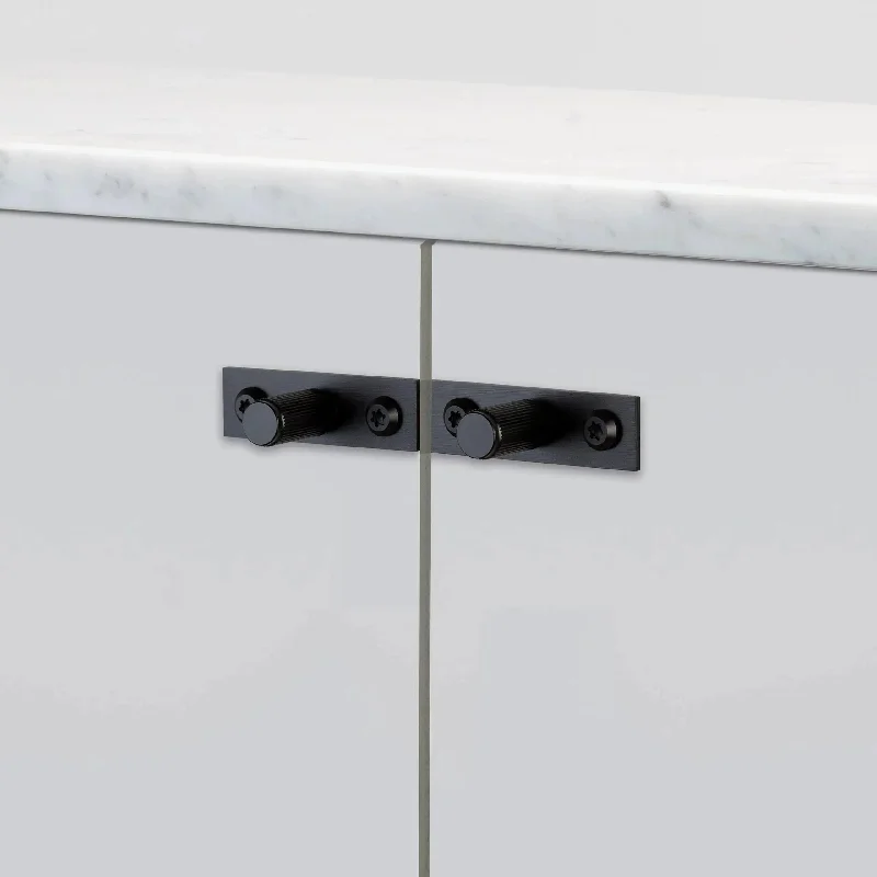 Track lighting with a chunky, bold designFurniture Knob - Cross Plate
