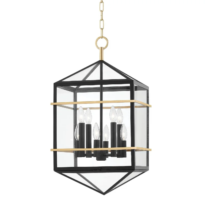 Corrosion - Resistant Industrial Lighting for Coastal FactoriesBedford Hills Eight Light Pendant