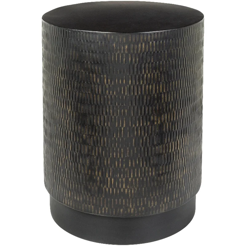 Track lighting with swivel heads for precise aimingAmenet End Table