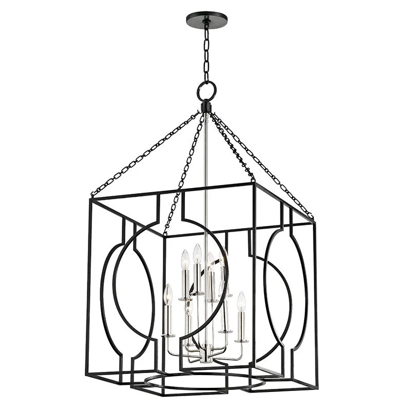 Corrosion - Resistant Industrial Lighting for Coastal FactoriesOctavio Eight Light Pendant