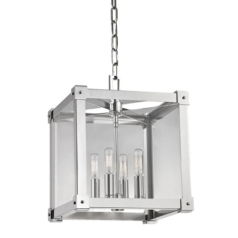 Industrial Flood Lighting for Outdoor Loading DocksForsyth Four Light Pendant
