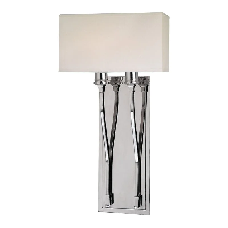 Industrial Lighting for Printing Press FacilitiesSelkirk Two Light Wall Sconce