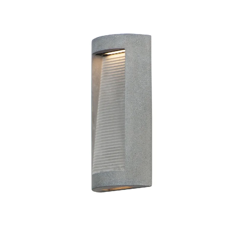 Industrial Ceiling - Mounted Lighting for Assembly PlantsBoardwalk 16 in. 2 Lights LED Wall Light Gray finish Industrial Ceiling - Mounted Lighting for Assembly PlantsBoardwalk 16 in. 2 Lights LED Wall Light Gray finish