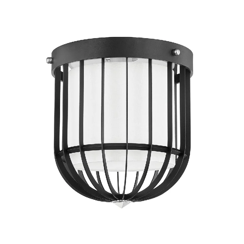 Industrial Lighting with High CRI (Color Rendering Index) for True Color PerceptionLandon One Light Flush Mount Industrial Lighting with High CRI (Color Rendering Index) for True Color PerceptionLandon One Light Flush Mount
