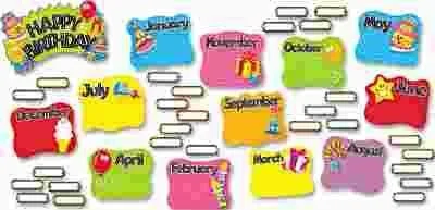 Track lighting with clear glass shadesHappy Birthday Mini Bulletin Board Set