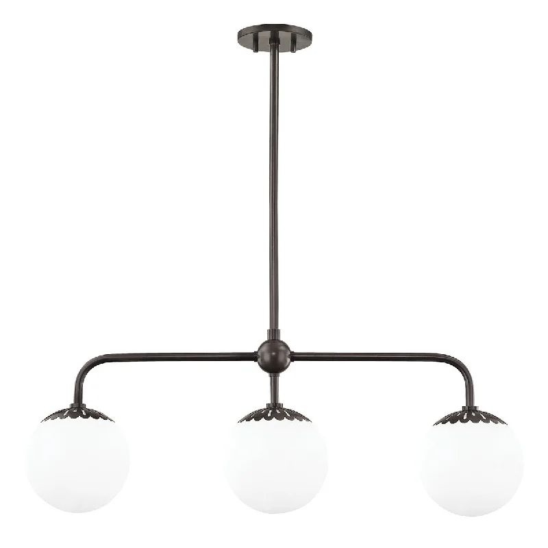 Adjustable Industrial Lighting for Flexible IlluminationPaige Three Light Linear
