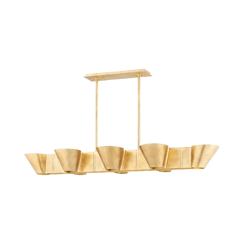 Track lighting for creating a moody atmosphereReeve Linear Pendant Light