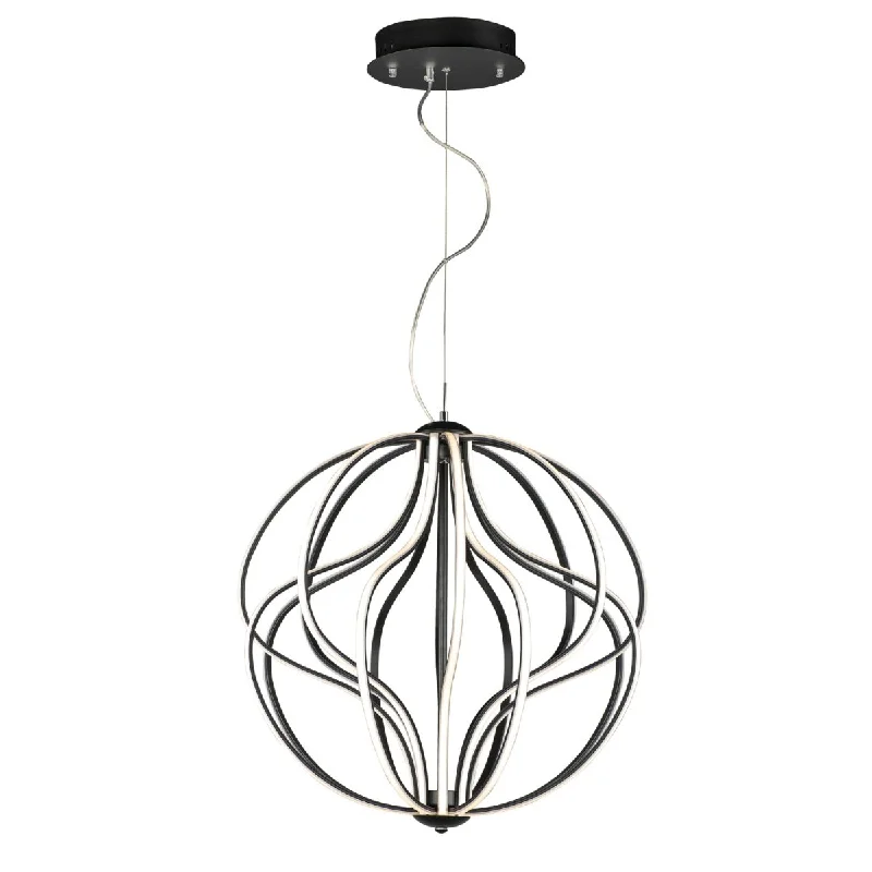 Durable Industrial Lighting for Harsh EnvironmentsAura 24 in. LED Pendant Light Black finish Durable Industrial Lighting for Harsh EnvironmentsAura 24 in. LED Pendant Light Black finish