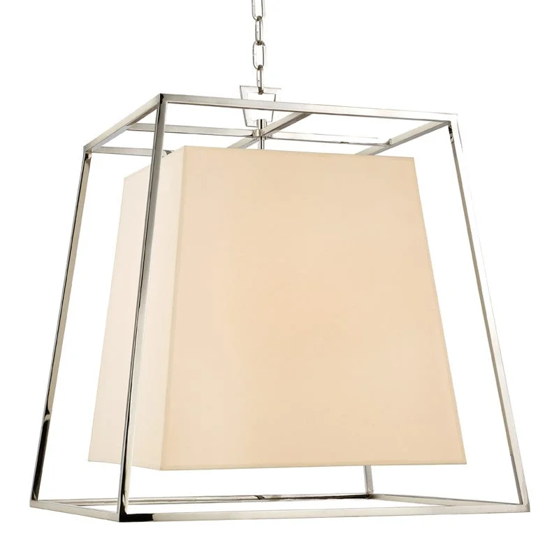Industrial Lighting for Metal Fabrication ShopsKyle Six Light Chandelier