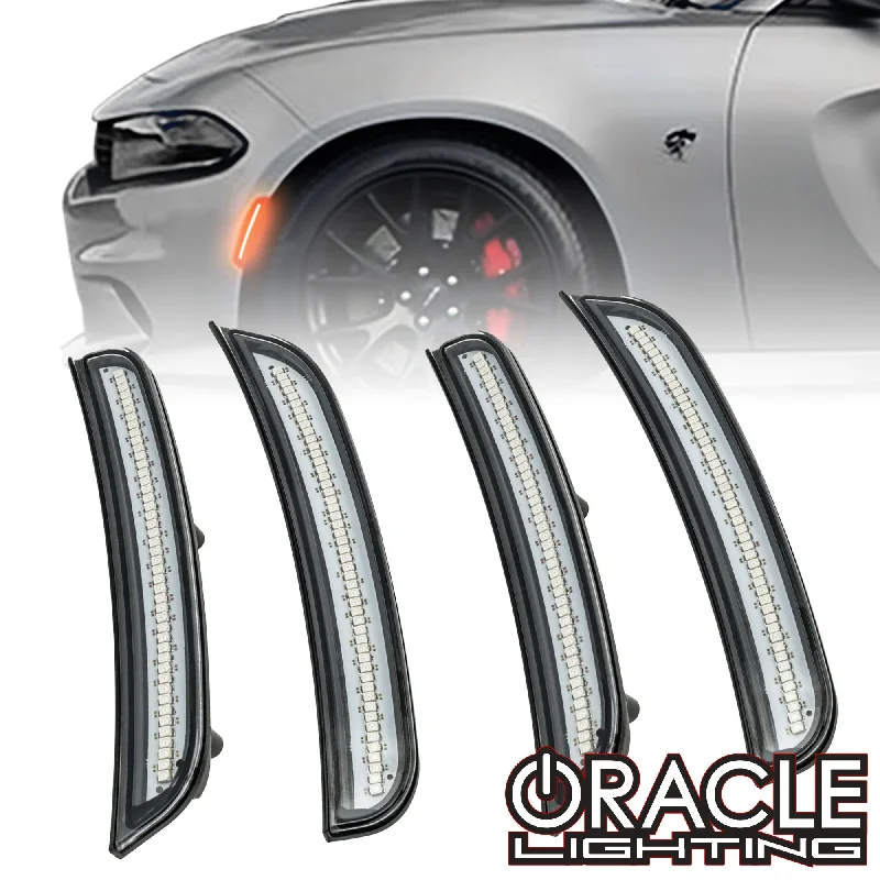 Outdoor - rated track lighting for patiosORACLE Lighting 2015-2023 Dodge Charger Concept SMD Sidemarker Set
