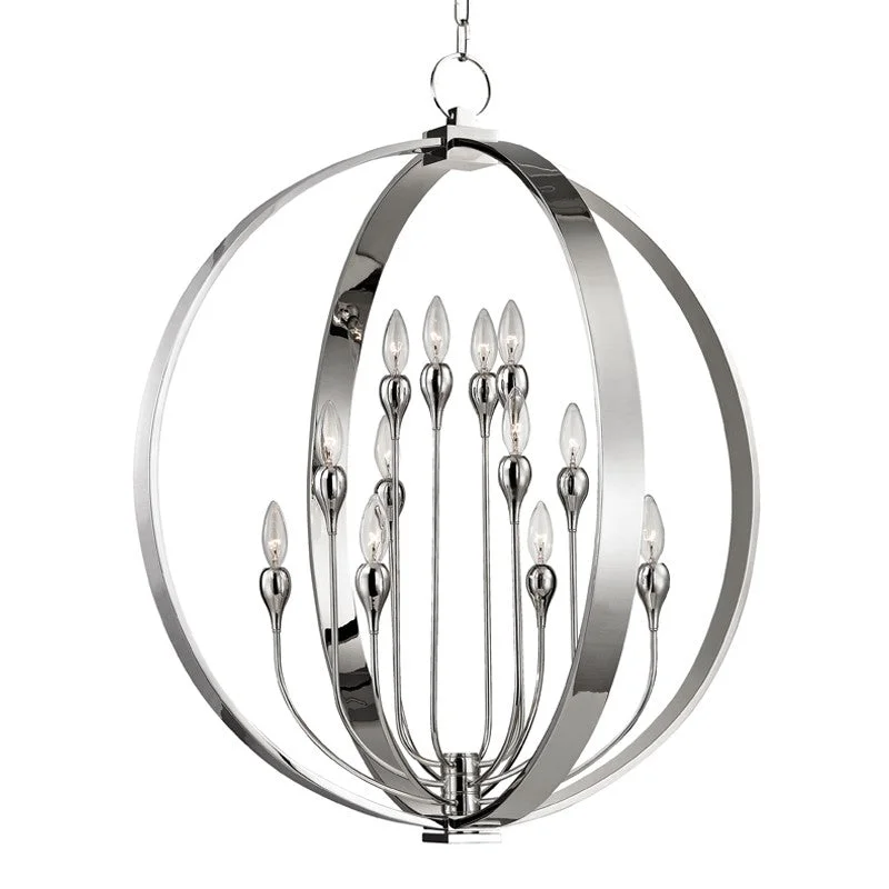 Industrial Lighting for Electronics ManufacturingDresden 12 Light Chandelier