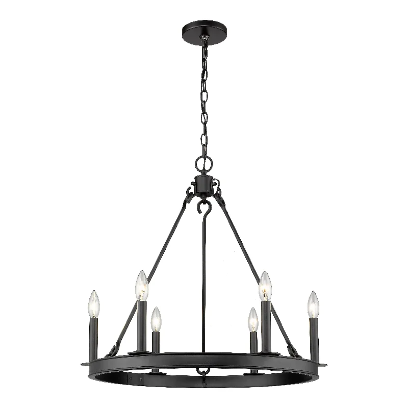 Adjustable track lighting for living roomsBarclay 6-Light Chandelier