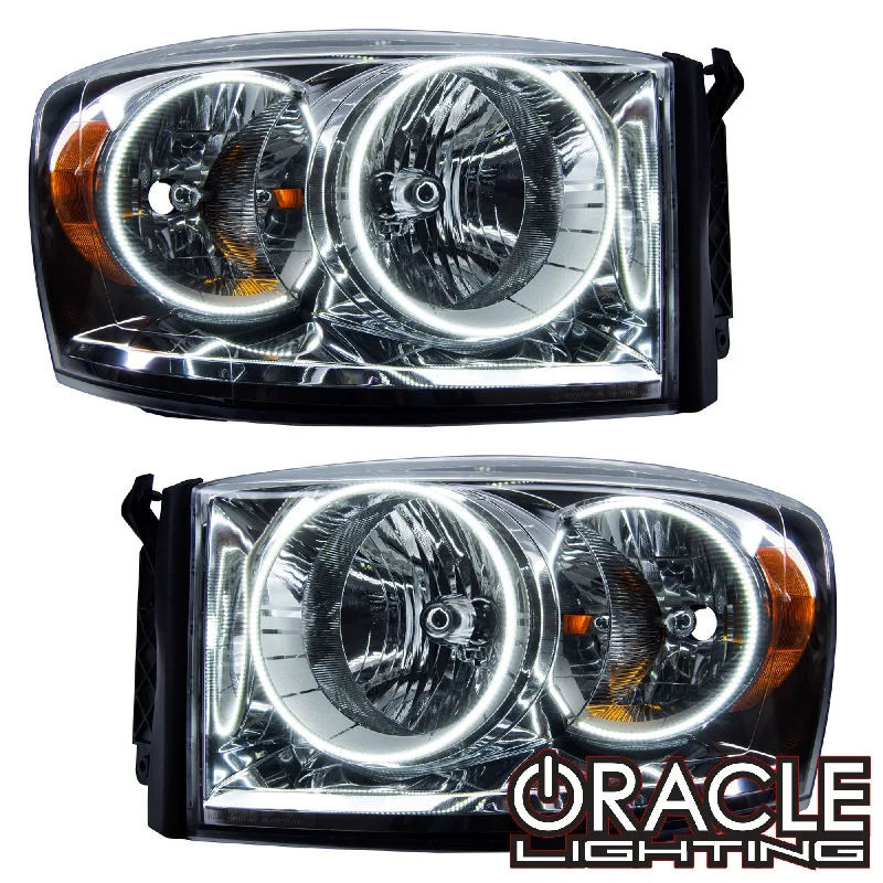 Track lighting for modernizing traditional interiorsORACLE Lighting 2007-2008 Dodge Ram Pre-Assembled Halo Headlights