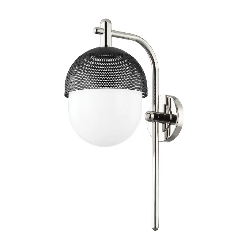 Industrial Wall - Mounted Lighting for Workshop WallsNyack One Light Wall Sconce