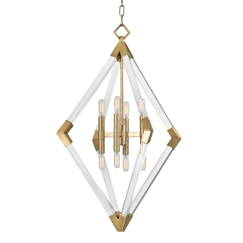 Industrial Flood Lighting for Outdoor Loading DocksLyons Eight Light Pendant