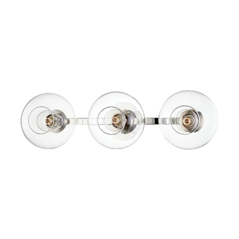 Waterproof Industrial Lighting for Wet AreasMargot Three Light Wall Sconce