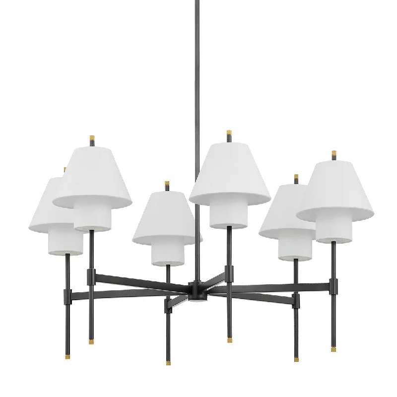 Industrial Exit Sign Lighting for Quick EvacuationGlenmoore Six Light Chandelier