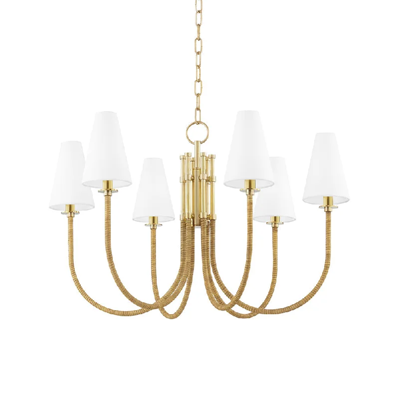 Track lighting with swivel heads for precise aimingRipley Chandelier