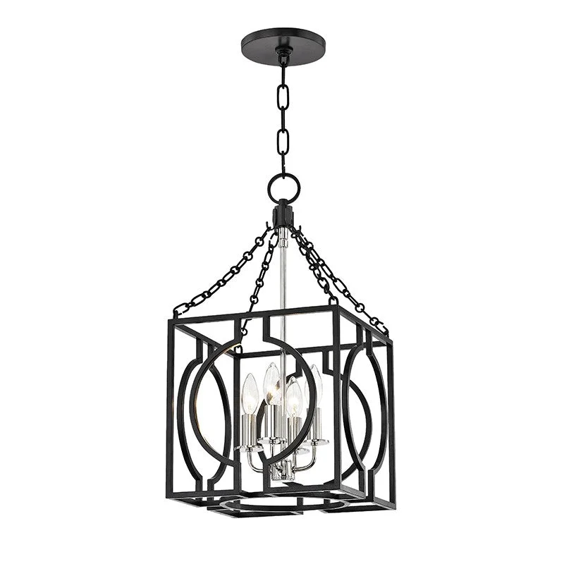 Industrial Lighting for Pharmaceutical ManufacturingOctavio Four Light Pendant