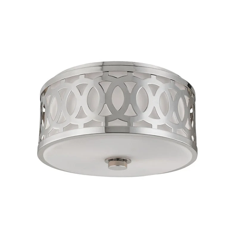 Industrial Exit Sign Lighting for Quick EvacuationGenesee Two Light Flush Mount