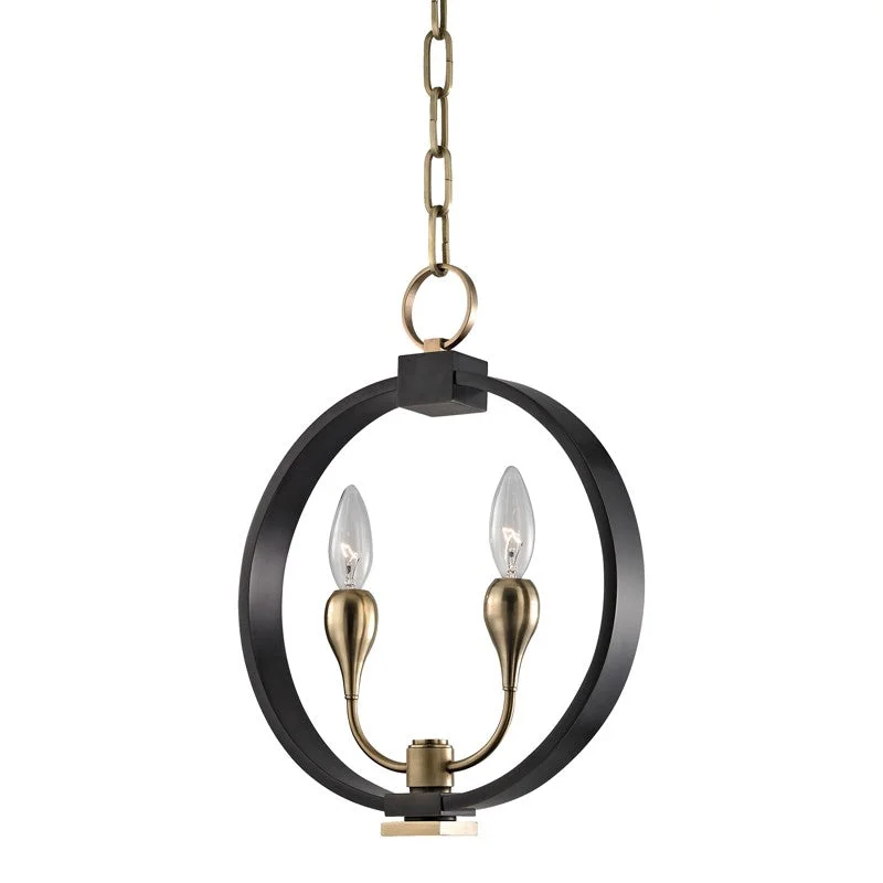 Adjustable Industrial Lighting for Flexible IlluminationDresden Two Light Pendant