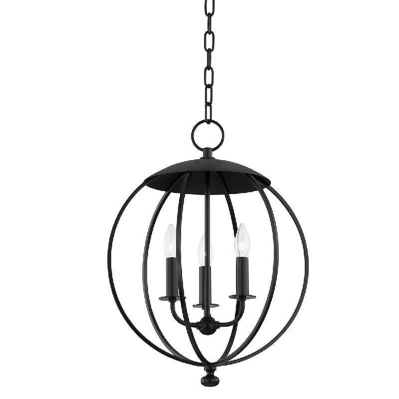 Industrial Lighting for Food Processing FactoriesWesley Three Light Pendant