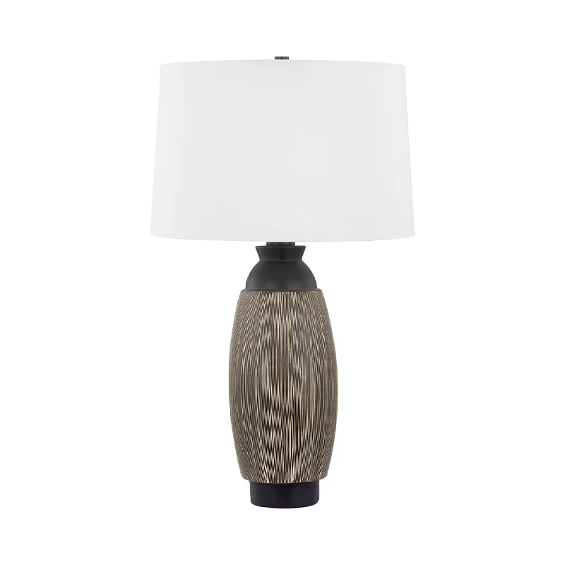 Rustic track lighting for farmhouse decorNaseby Table Lamp