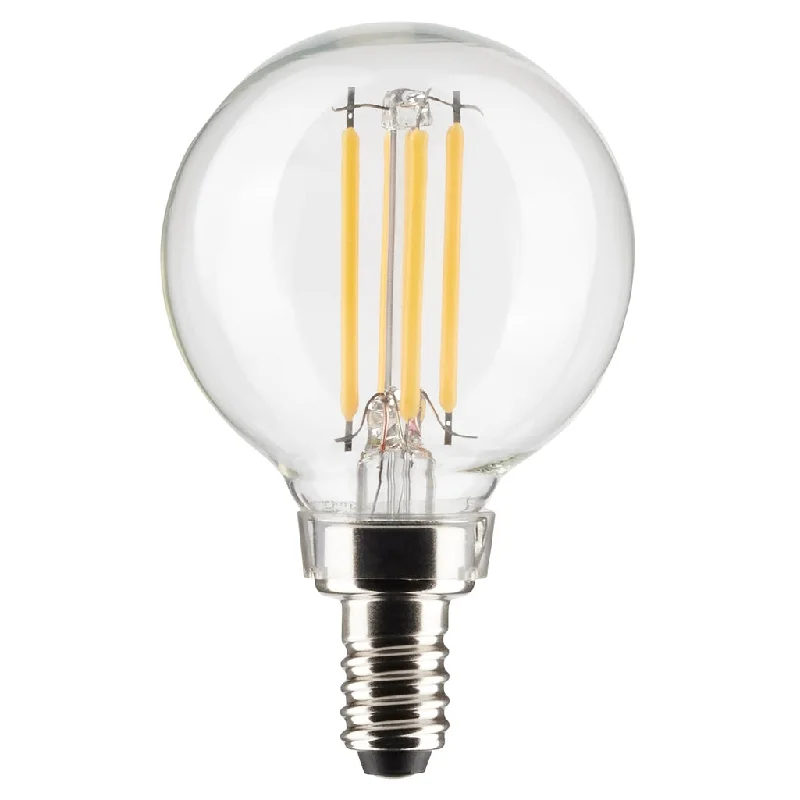 Industrial Pendant Lighting for Machine Shops4 Watt G16.5 LED - Clear - Candelabra base - 90 CRI - 4000K - 120 Volt - 6 Pack Industrial Pendant Lighting for Machine Shops4 Watt G16.5 LED - Clear - Candelabra base - 90 CRI - 4000K - 120 Volt - 6 Pack